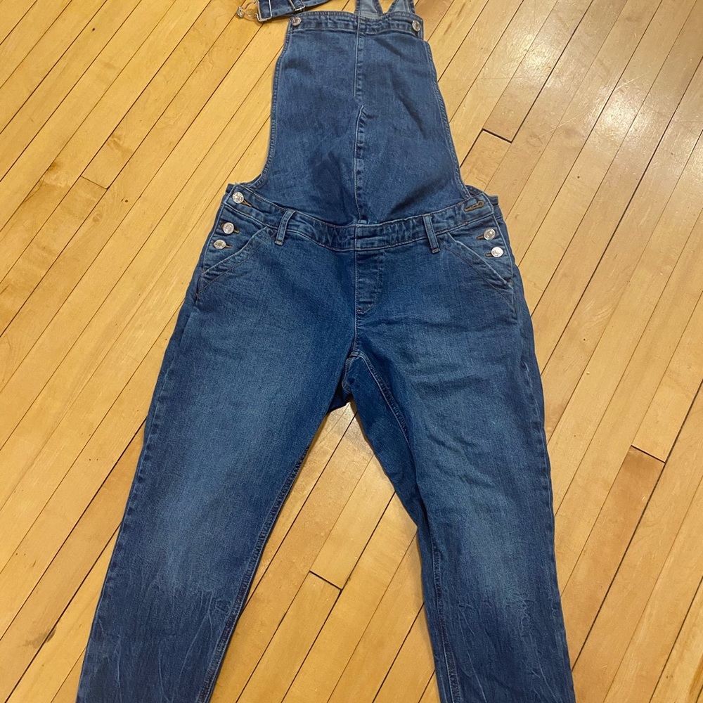 Gap Maternity Denim Overalls, M
